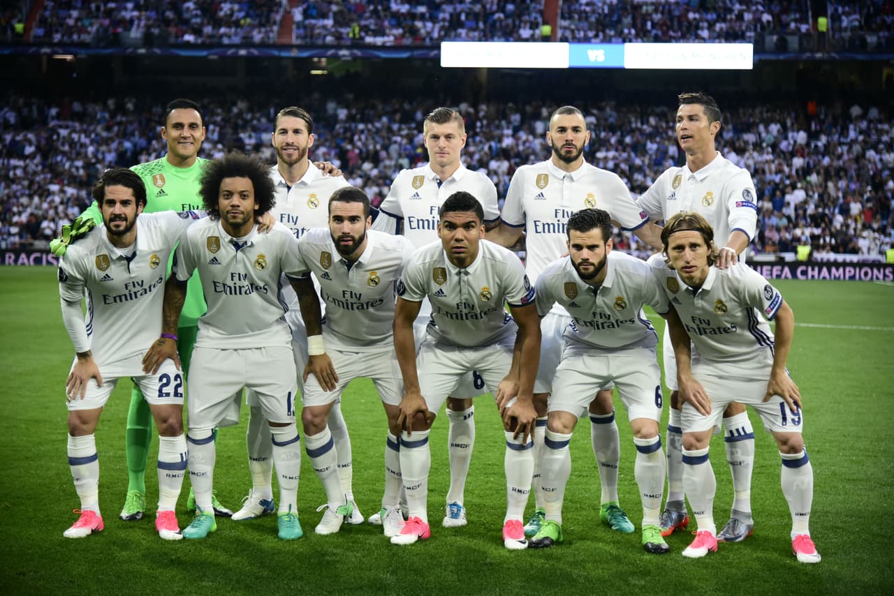 Real Madrid presentó a su habitual nómina principal con Isco como la gran novedad en el equipo. El español tendría poca trascendencia.