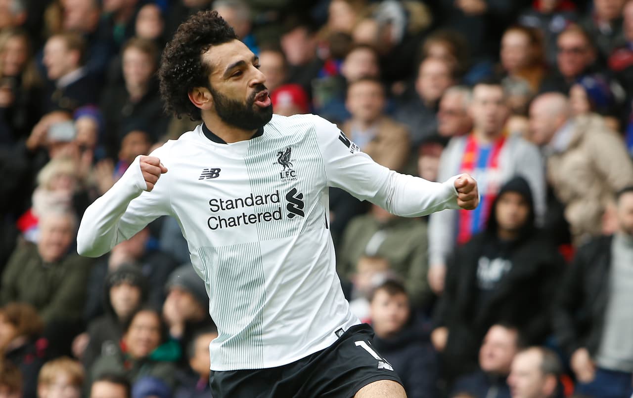 Con el egipcio Mohamed Salah entre sus artilleros, Liverpool es tercero en la clasificación y tiene más goles marcados que el segundo, el Manchester United.