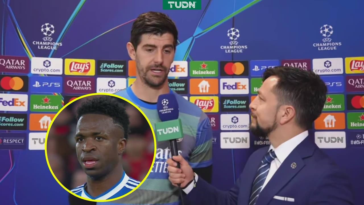 Courtois sobre racismo en Benfica: “Vini nos dice que el jugador le llama mono”