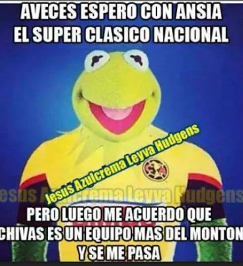 Chivas se llevó el clásico y las burlas para el América no se hicieron esperar en las redes sociales