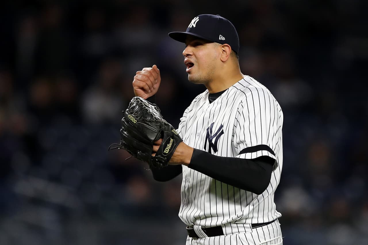La mala noticia para los Yankees es que el mal momento de Dellin Betances continúa. El relevista ha embasado a los últimos 6 bateadores que ha enfrentado y es probable que no lo veamos más en esta postemporada.