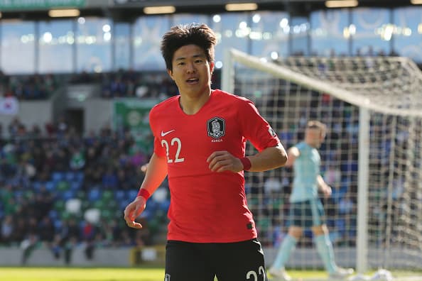 Kwon Chang-Hoon abrió el marcador apenas al minuto 6 para la selección asiática.