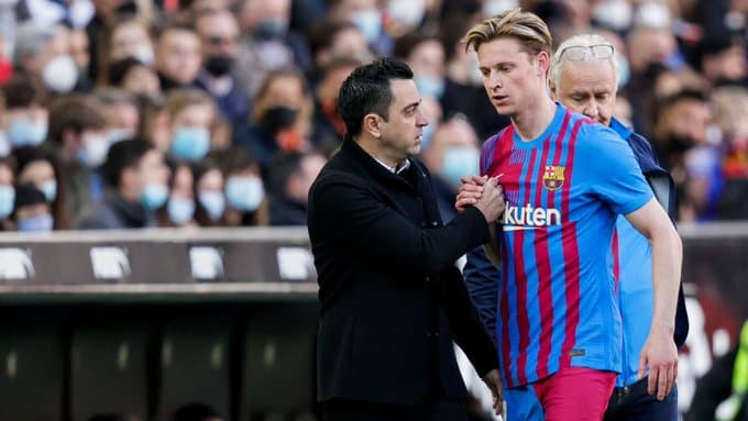 Xavi sobre Frenkie de Jong: "Si por mí fuera se quedaría"