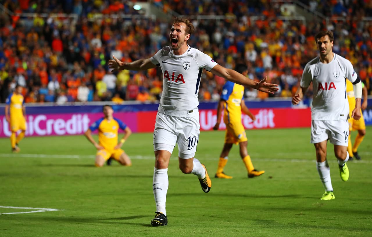 Con 'hat trick' de Kane, Tottenham aplastó al APOEL