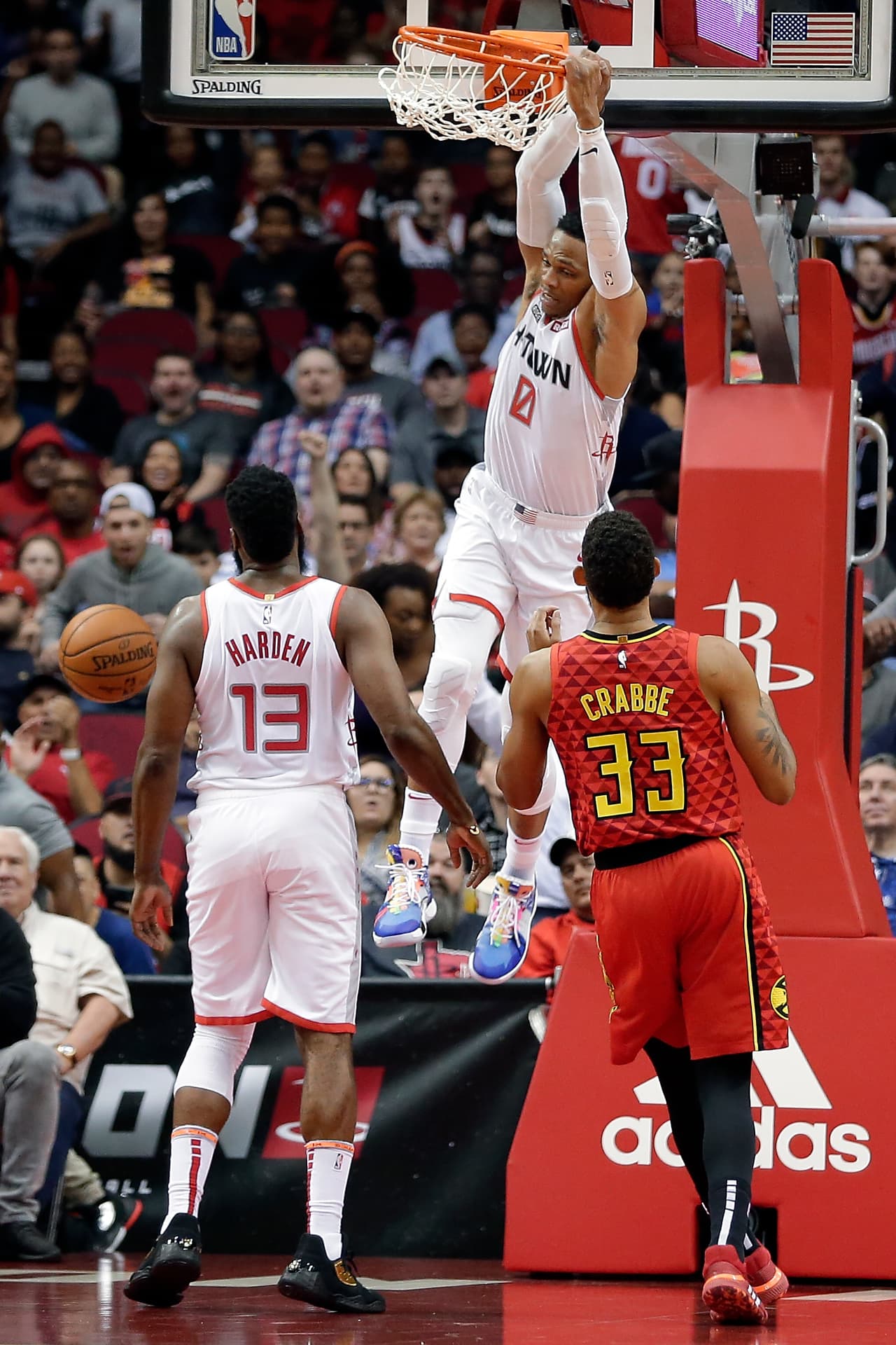 (13-6) Houston Rockets 
<b>158-111</b> Atlanta Hawks (4-16)