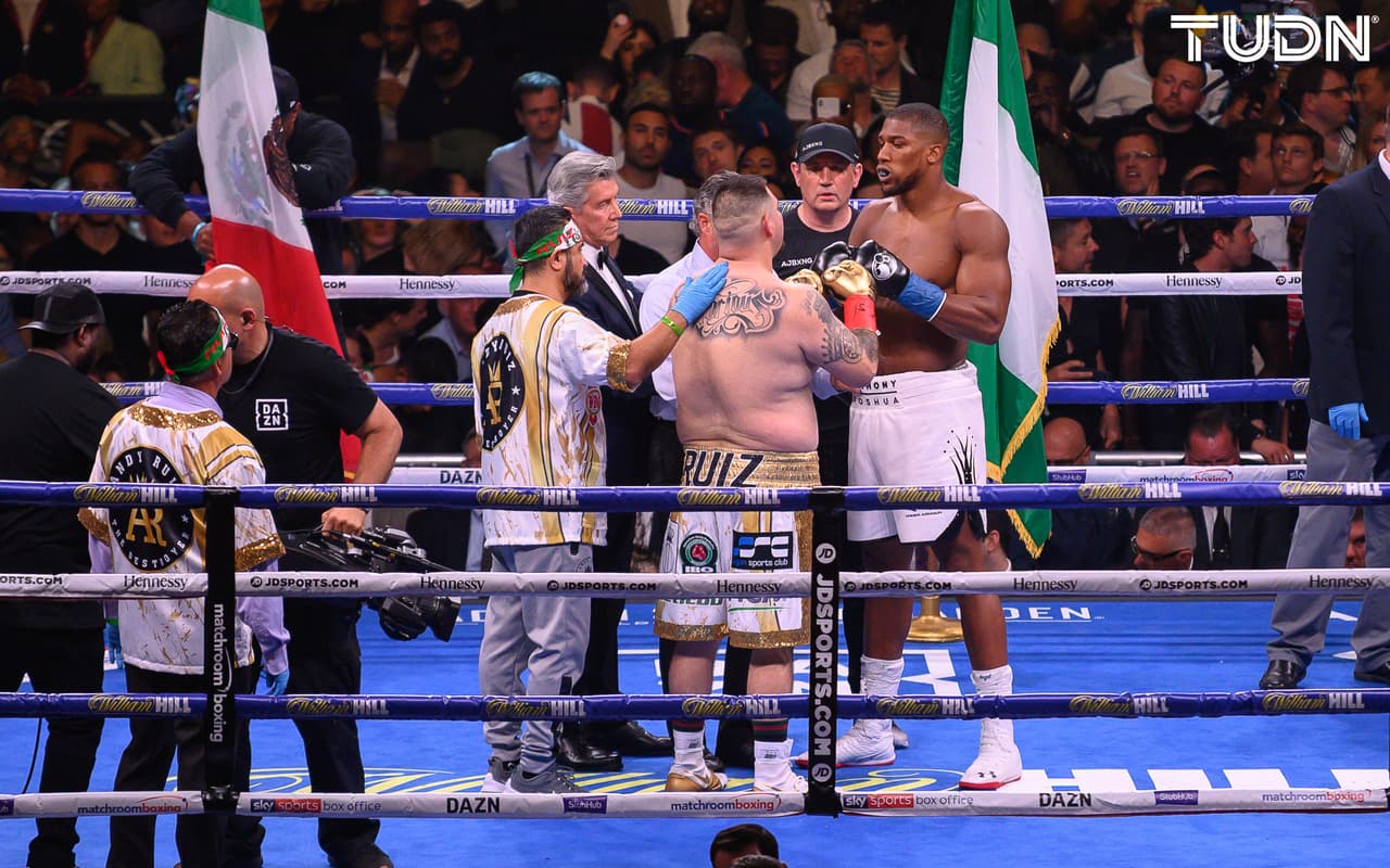 Revancha entre Andy Ruiz y Joshua se acerca al Reino Unido