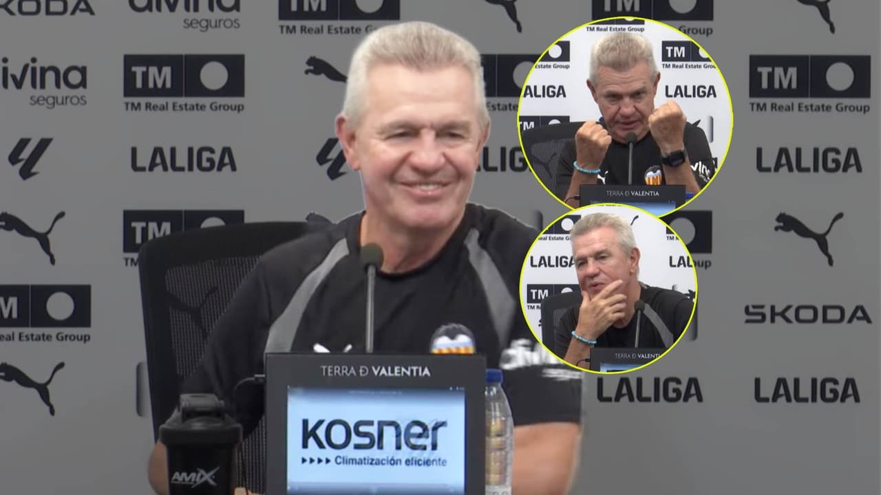 Javier Aguirre cuenta que se ha perdido en Valencia y cómo lo ha recibido la afición