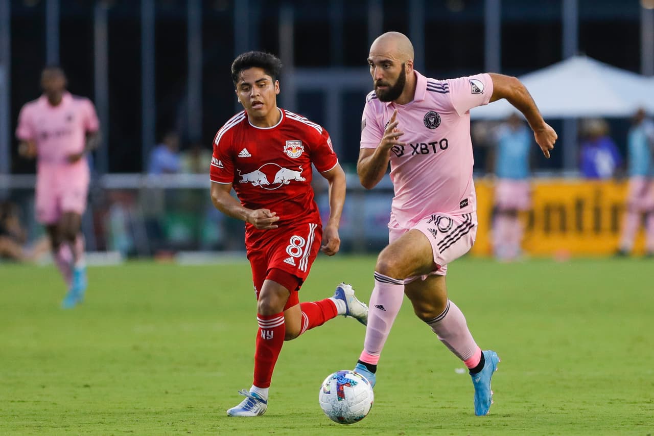 Gonzalo Higuaín mostró su "clase diferente" para Miami ante Red Bulls