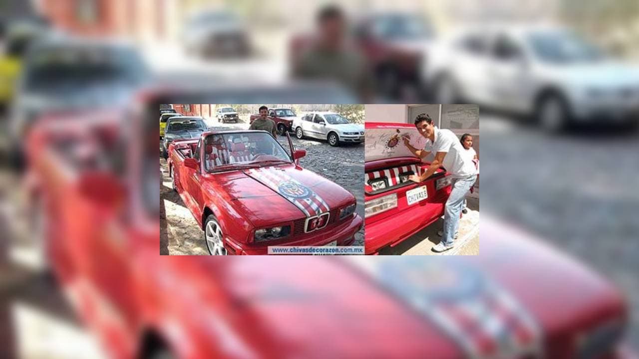 El bólido lleva las firmas de los ídolos.