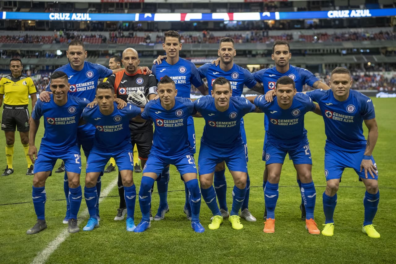 Once incial de Cruz Azul