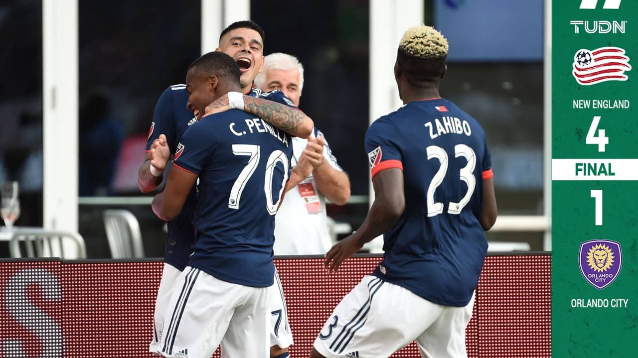 Goleada con sabor latino de los Revs, que se pasean ante Orlando y suman 11 partidos invictos