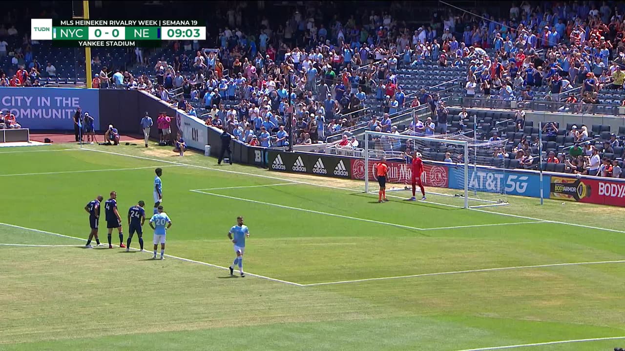 ¡GOL!  anota para New York City FC. Talles Magno
