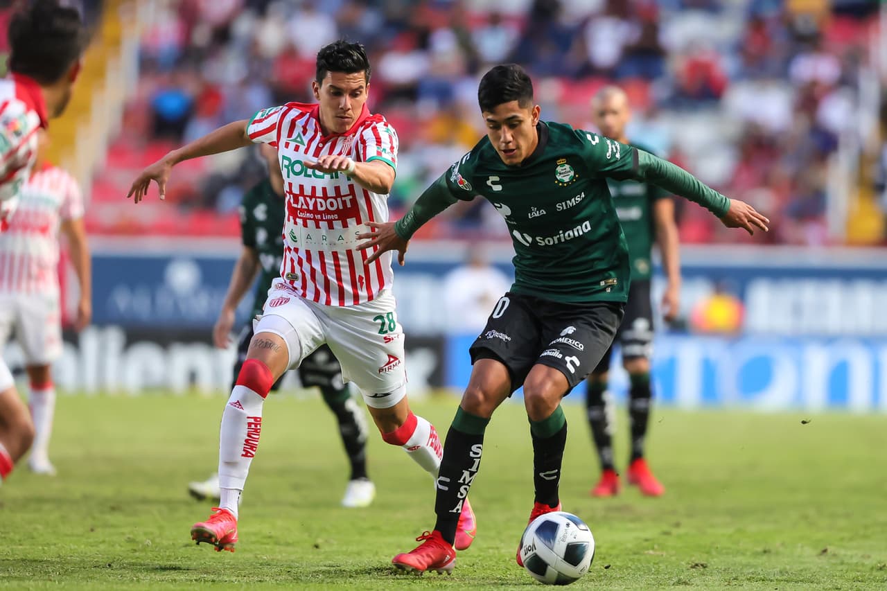 Juan Otero, Jesús Ocejo y Diego Valdés son los encargados de anotar los primeros tres goles del Apertura 2021 en la goleada de Santos 0-3 sobre Necaxa.