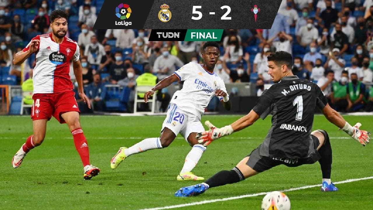 Feliz regreso al Bernabéu: Real Madrid golea con 'hat-trick' de Benzema