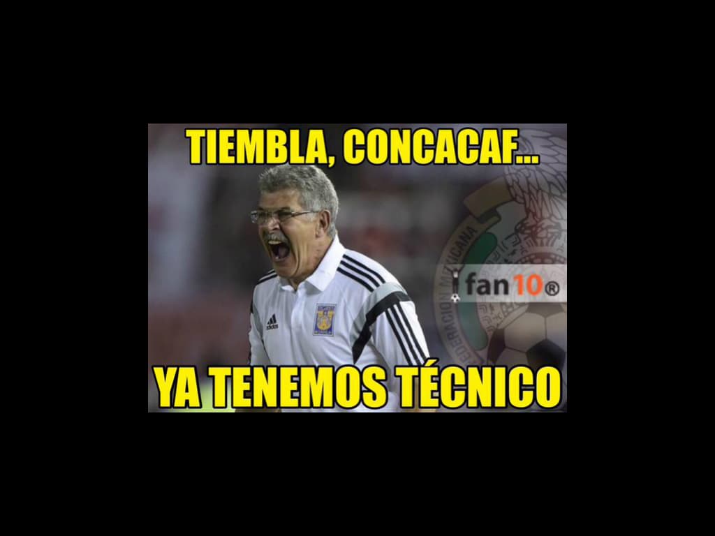 Tras la presentación de Ricardo Ferretti al frente de la Selección Mexicana de Fútbol, los memes del 'Tuca' no pudieron faltar en las redes sociales.