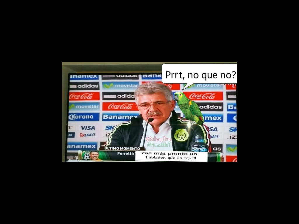 Tras la presentación de Ricardo Ferretti al frente de la Selección Mexicana de Fútbol, los memes del 'Tuca' no pudieron faltar en las redes sociales.