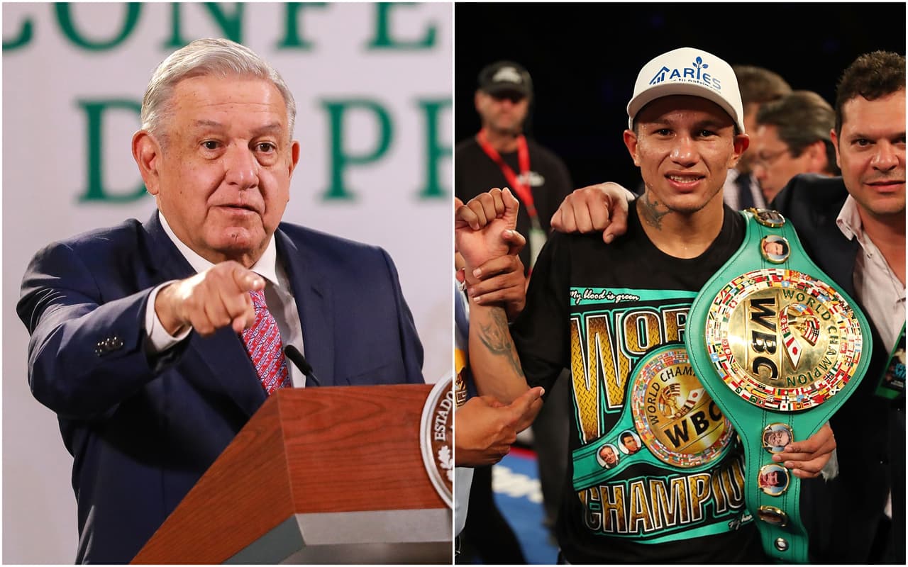 Presidente de México apoya al 'Alacrán' Berchelt: "Hay que noquear"