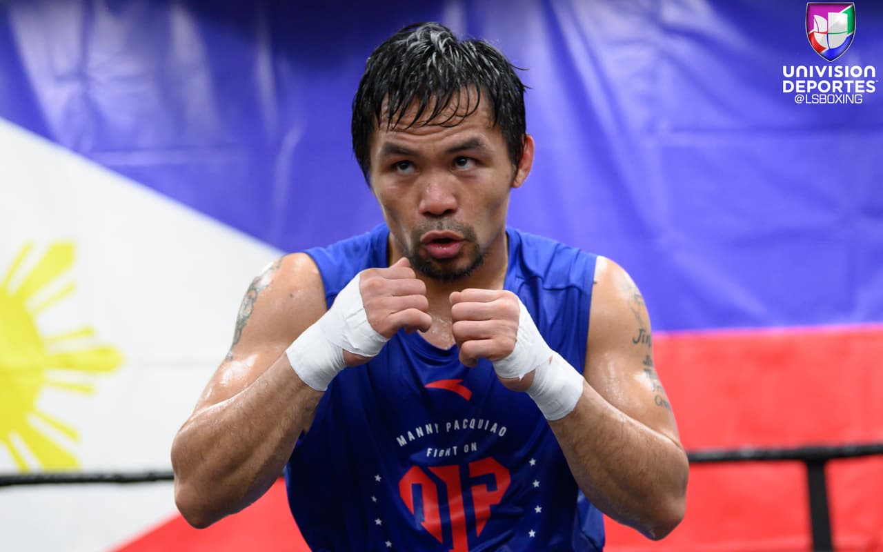 Manny Pacquiao y Adrien Broner se enfrentarán el sábado 19 de enero en el MGM Grand de Las Vegas por la faja AMB wélter del filipino.