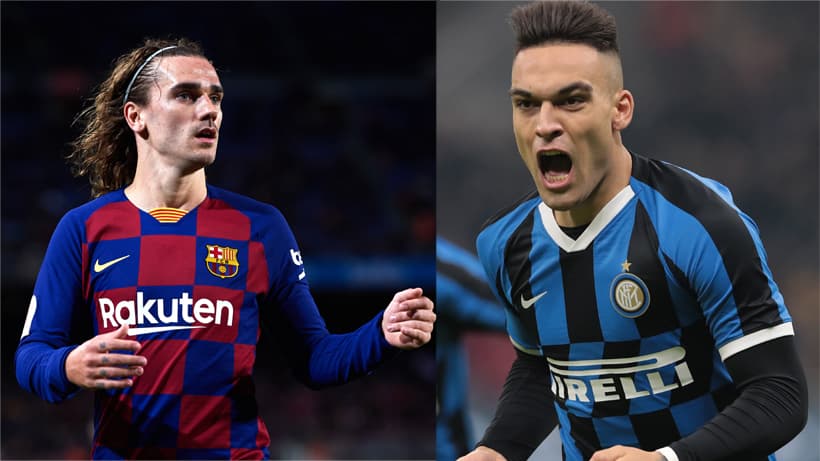 Inter de Milán pediría al Barcelona a Griezmann por Lautaro