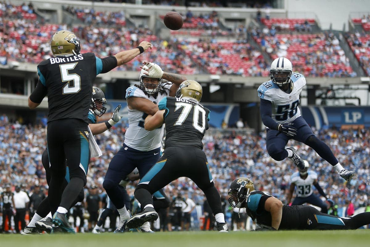 El QB entra a su segunda campaña en la NFL con los Jacksonville Jaguars. Checa las mejores imágenes del ex jugador de Central Florida (AP-NFL).