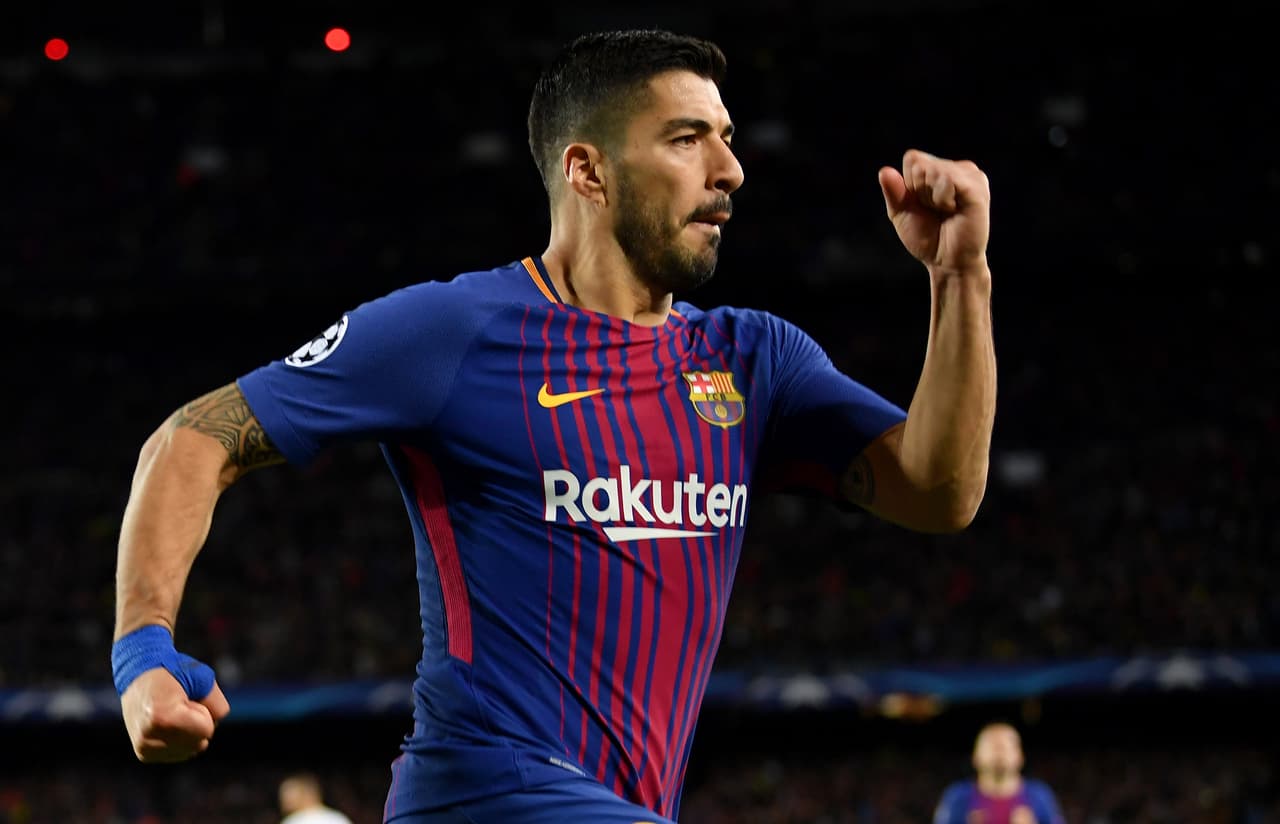 <b>Delantero: </b>Luis Suárez (Barcelona) - 9 puntos