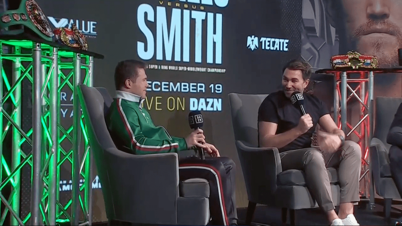 Eddy Reynoso sobre 'Canelo': "Vuelve el mejor boxeador del mundo"