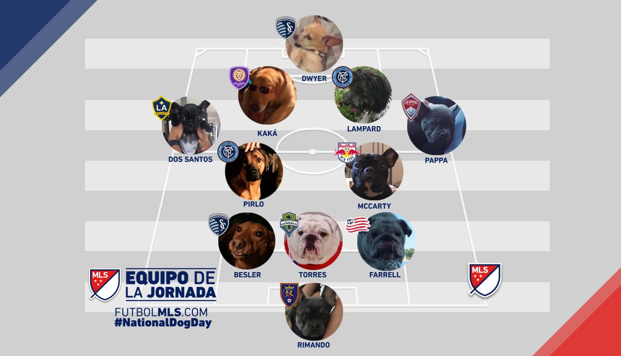 Once Ideal de Perros en la MLS: Si de algo podemos estar de acuerdo es que los French Bulldogs son los preferidos por los jugadores de la MLS.
