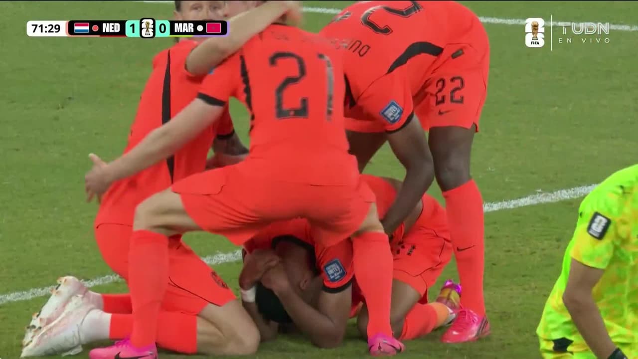 ¡Emotivo gol de Países Bajos! ¡Golazo con dedicatoria hasta el cielo de Cody Gakpo!