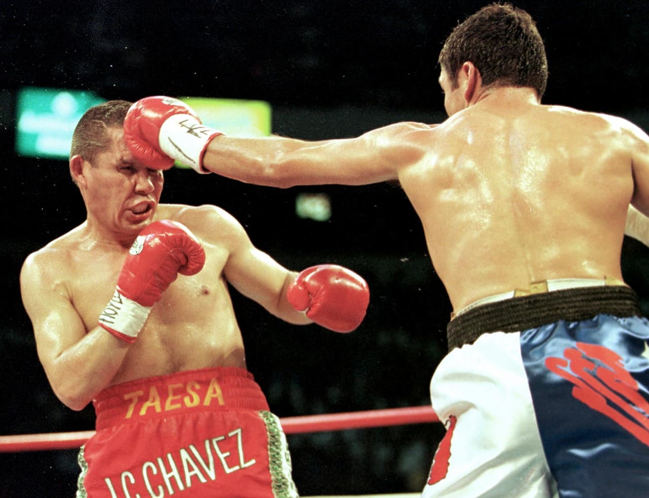 El méxico-americano abusó de un Chávez que ya estaba en las últimas. En 1998 se volvieron a enfrentar y la diferencia fue aún más abismal.