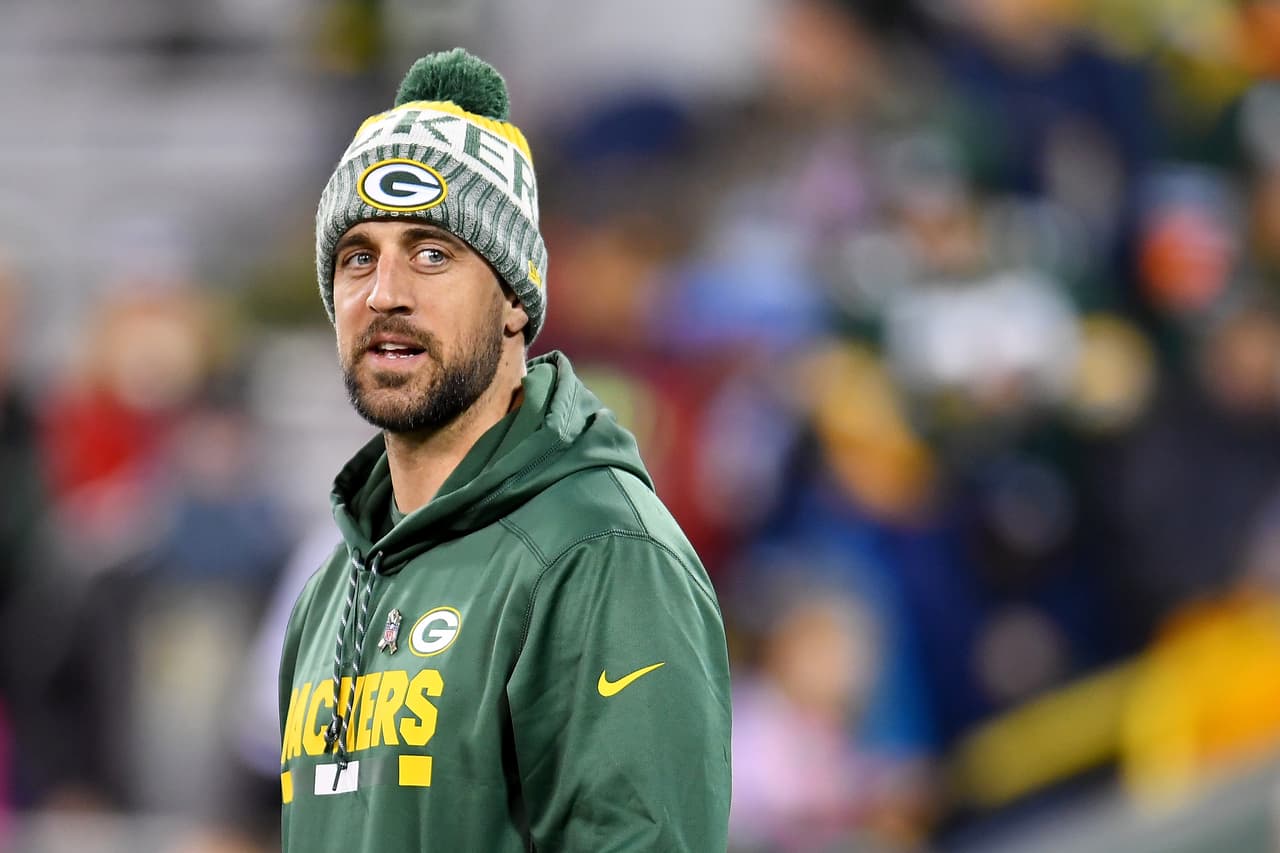 Aaron Rodgers regresó a entrenar con Packers