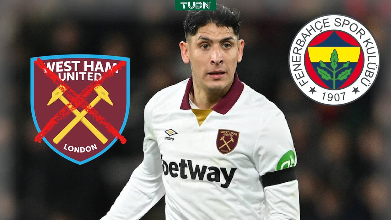 Seguidores del West Ham explotan tras la salida de Edson Álvarez