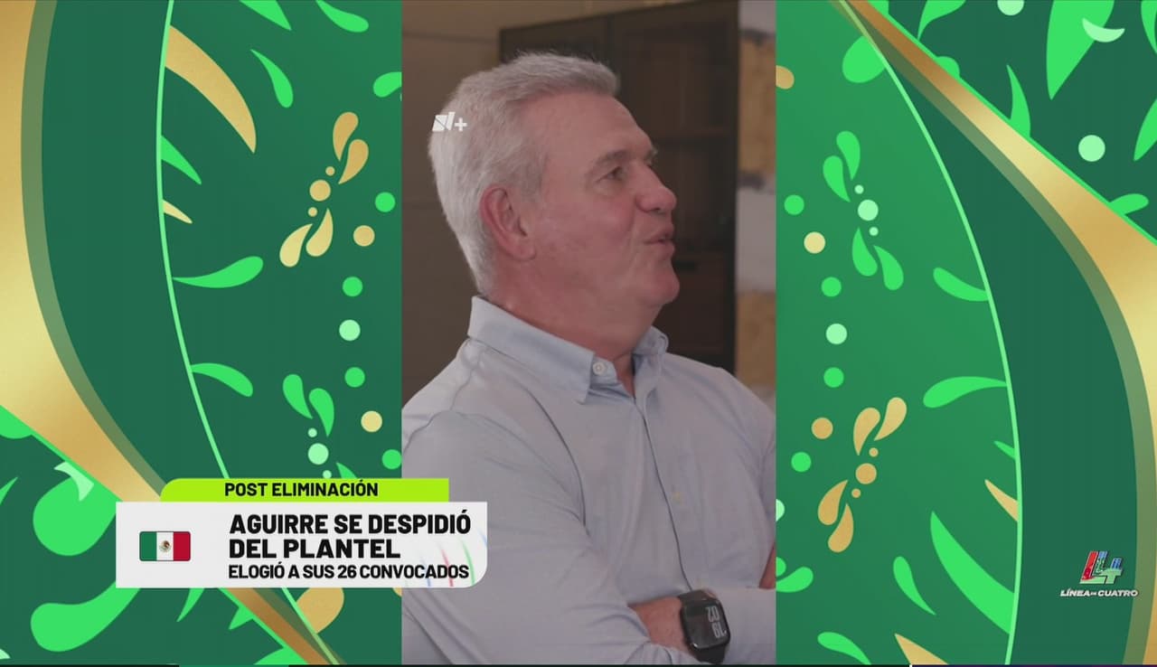 "Les di un abrazo y lloré con ellos": Javier Aguirre tras eliminación