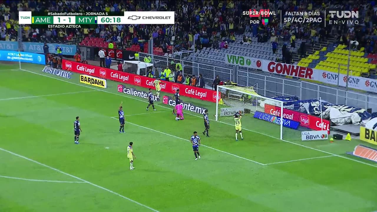 ¡TIRO ATAJADO! disparo por Brian Rodríguez.