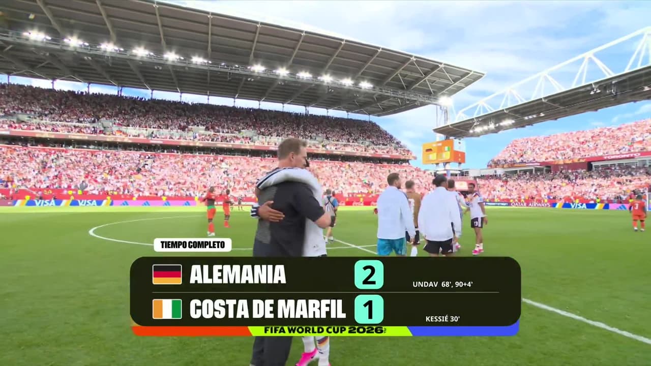 ¡Fin del partido!