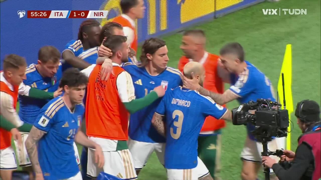 ¡Gol de Italia, gol de la esperanza mundialista! Anotó Tonali