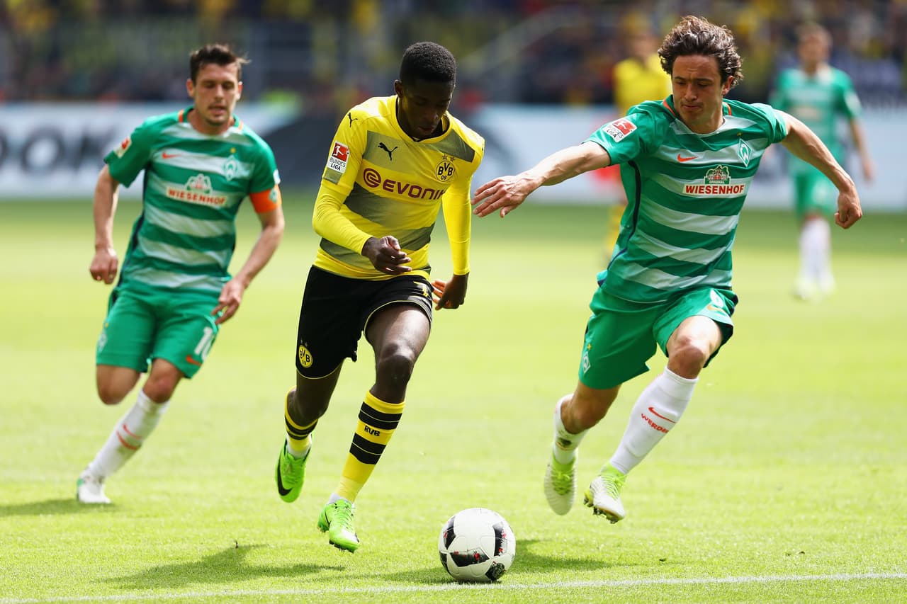 El francés de 22 años jugó para el Borussia durante un año en el que mejoró notablemente y fue importante para Thomas Tuchel.