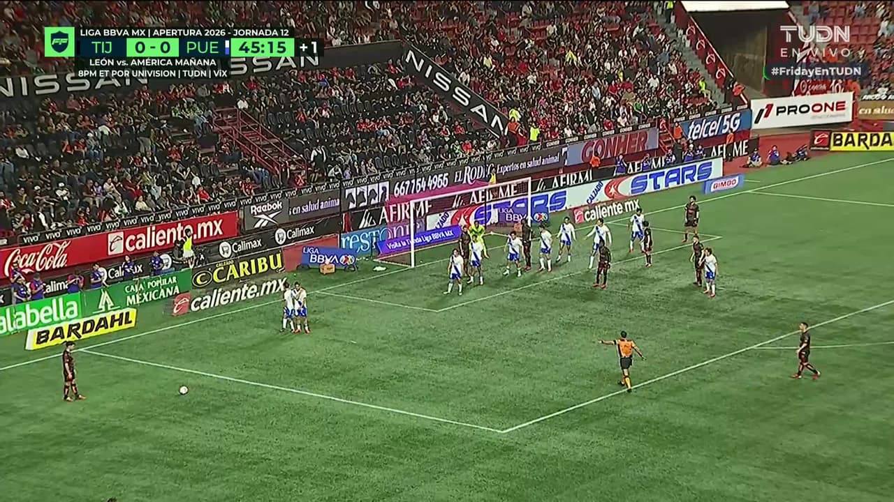 ¡TIRO ATAJADO! disparo por Francisco González.