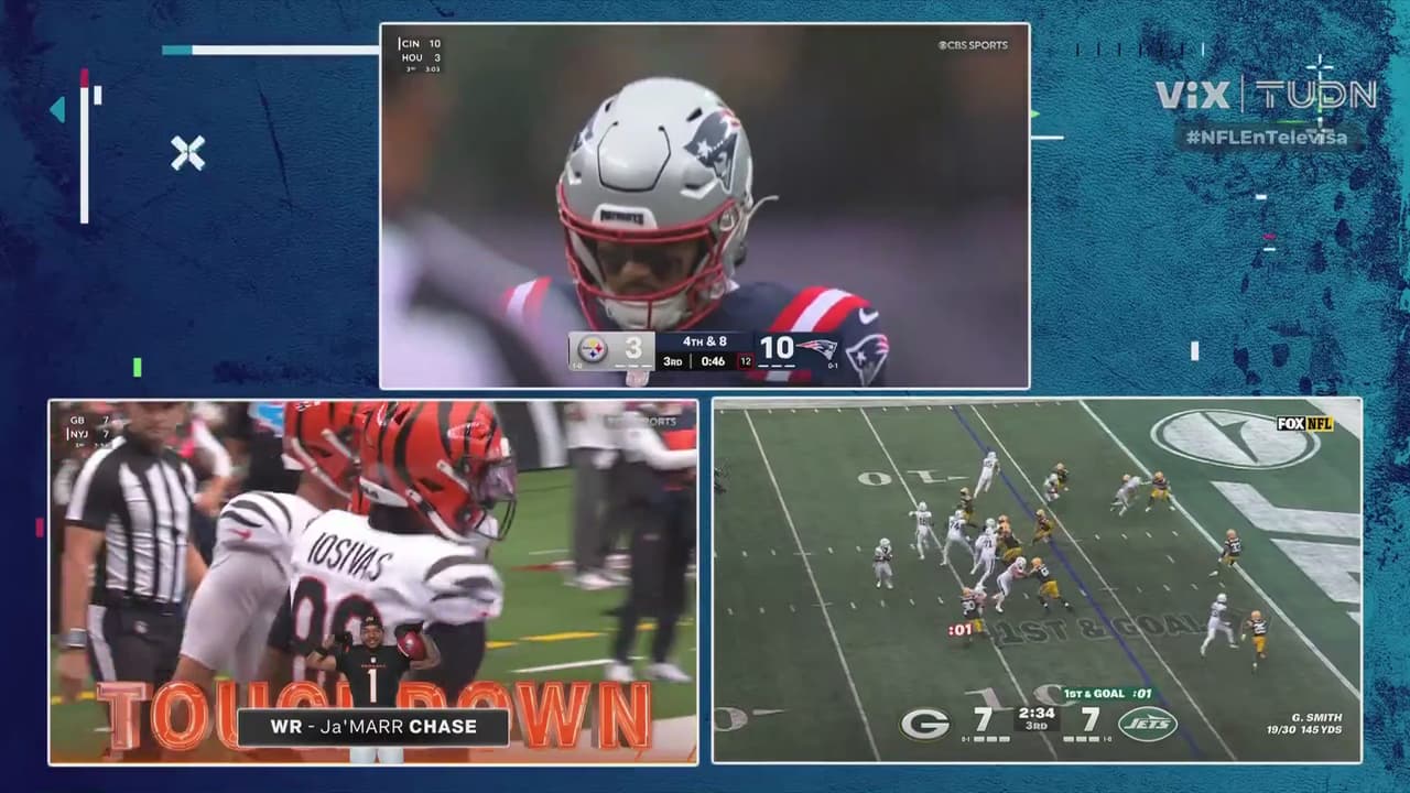 ¡Locura de NFL Blitz! Touchdown de Bengals y Jets al mismo tiempo