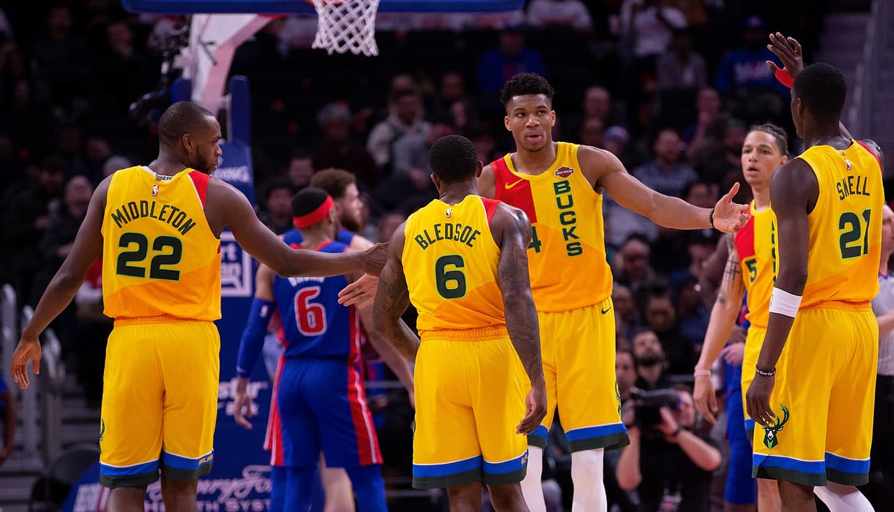 Bucks 115-105 Pistons: Giannis Antetokounmpo fue el mejor hombre del equipo de Milwaukee en este duelo disputado en el Little Caesars Arena. Logró 21 puntos, 11 asistencias y ocho rebotes para que los Bucks sigan líderes en el Este.