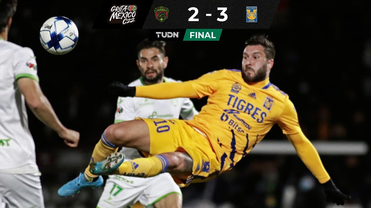 Gignac hace golazo para que Tigres mantenga dominio sobre Bravos