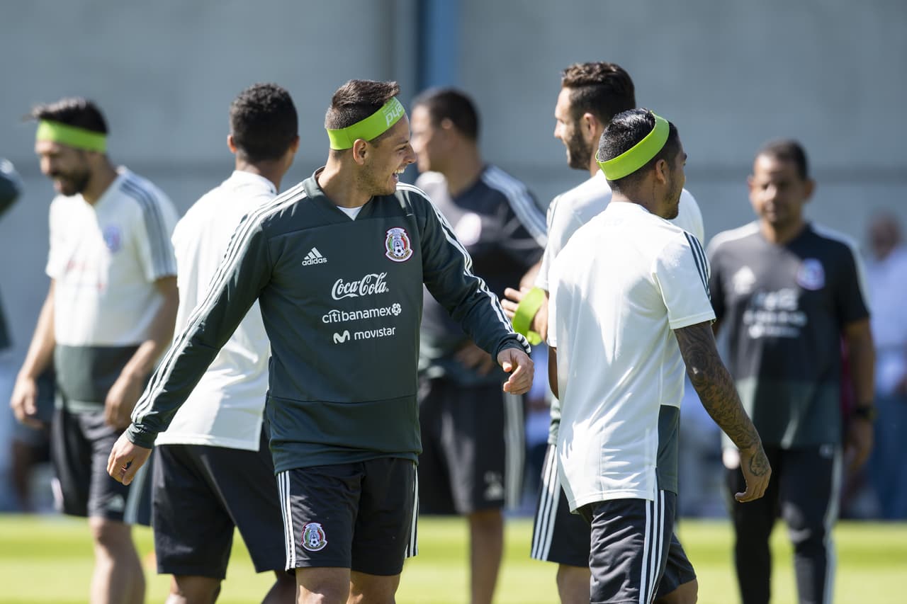 La felicidad se hizo evidente entre las grandes figuras del 'Tri'.