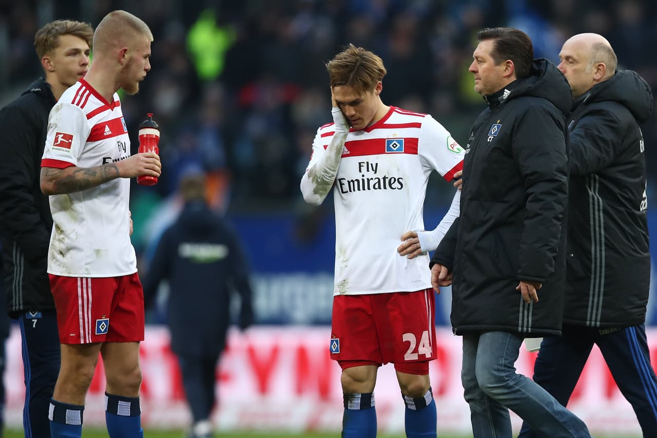 El descenso del 
<b>Hamburgo </b>está en un 90% definitivo, pero un triunfo este fin de semana ante el Stuttgart daría cierto alivio tras 14 jornadas sin conocer lo que es el triunfo.