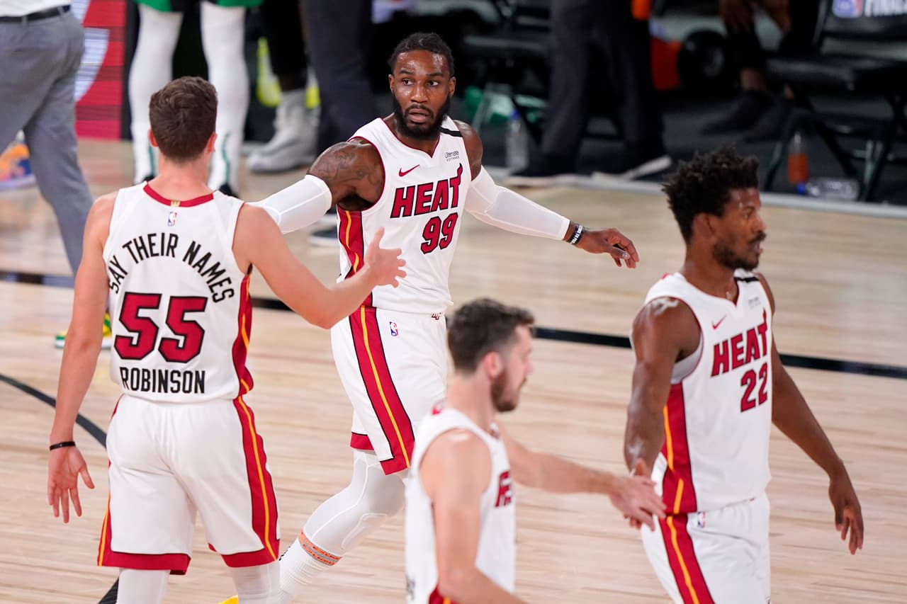 Boston se impuso en el quinto juego 121-108 y los de Miami no pueden liquidar la Final de Conferencia. | En el tercer cuarto los Boston Celtics definieron el juego; Jason Tatum se despachó con 31 puntos y fue el máximo anotador del partido.