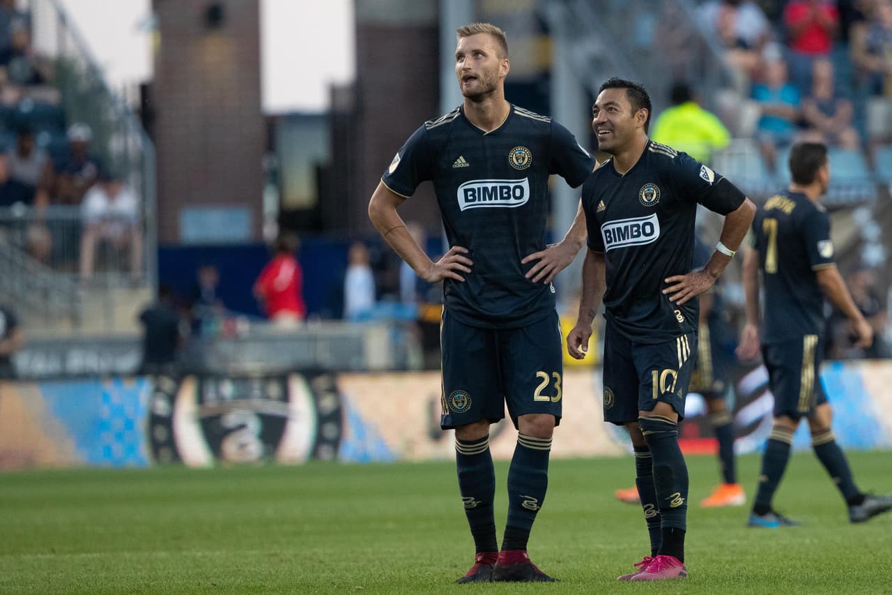 Marco Fabián entrenando a full con Philadelphia Union… ¿para ser reclutado por la NFL?