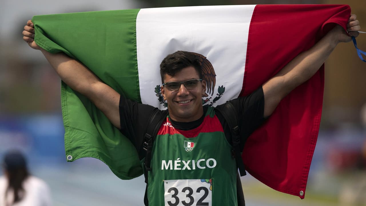 Diego del Real, al ganar el oro en Barranquilla 2018.