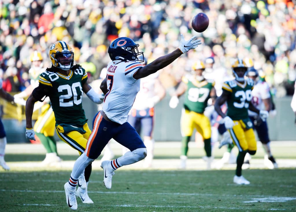 Tardía reacción de los Chicago Bears en la derrota 13-21 ante los Packers en Green Bay.