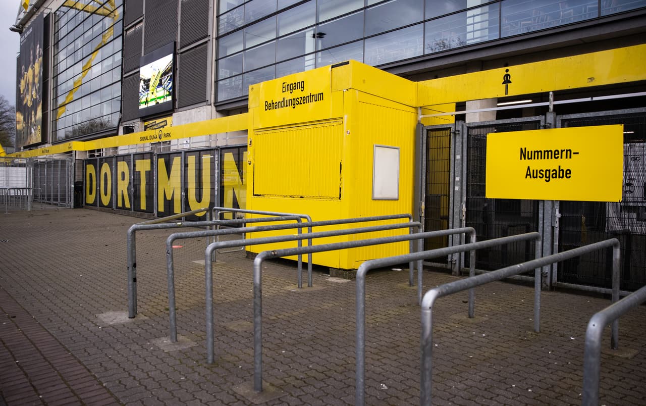 El Borussia Dortmund, anunció el pasado viernes que proporcionará la tribuna norte del estadio de fútbol más grande de Alemania para pruebas de coronavirus y atención de pacientes de COVID-19.