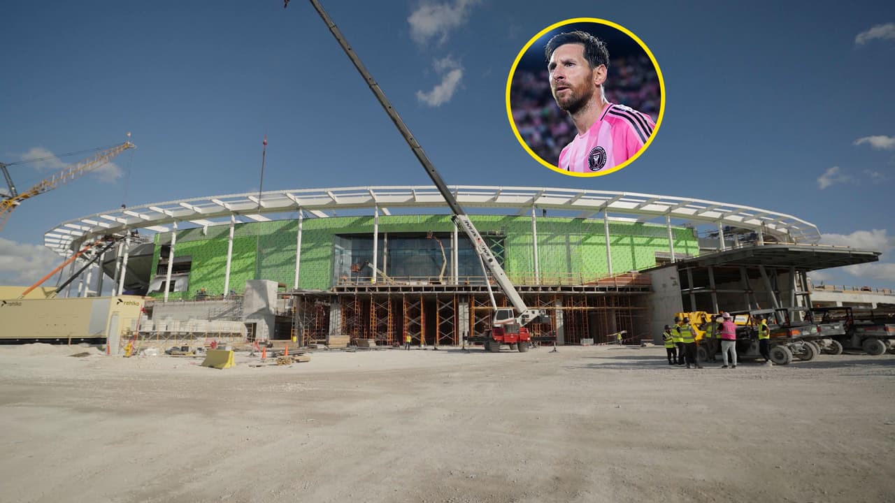 Messi y el Inter Miami ya saben el día que estrenarán su nuevo estadio