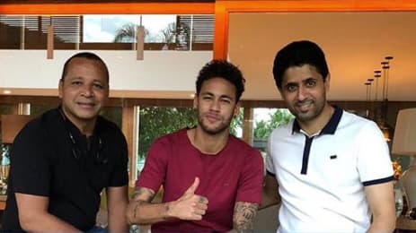 ¿La última cena? Al Khelaifi comió con Neymar y su padre, mientras avanza la ofensiva blanca