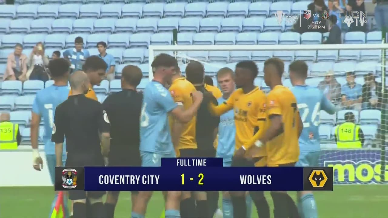 ¡Sin Raúl Jiménez! Wolverhampton doblega 1-2 al Coventry City